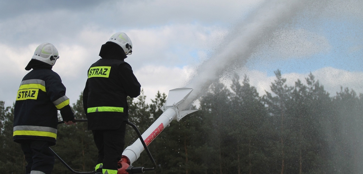 Strażacy z gminy Kunice świętowali z pompą