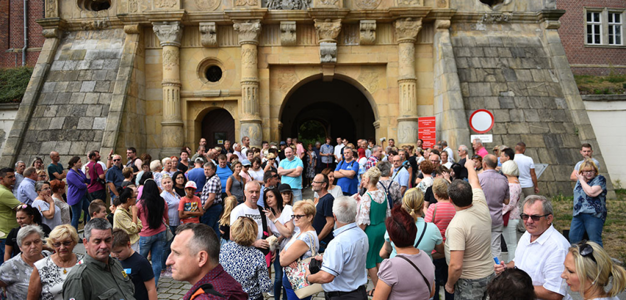 Ponad 200 osób zwiedzało Zamek Piastowski