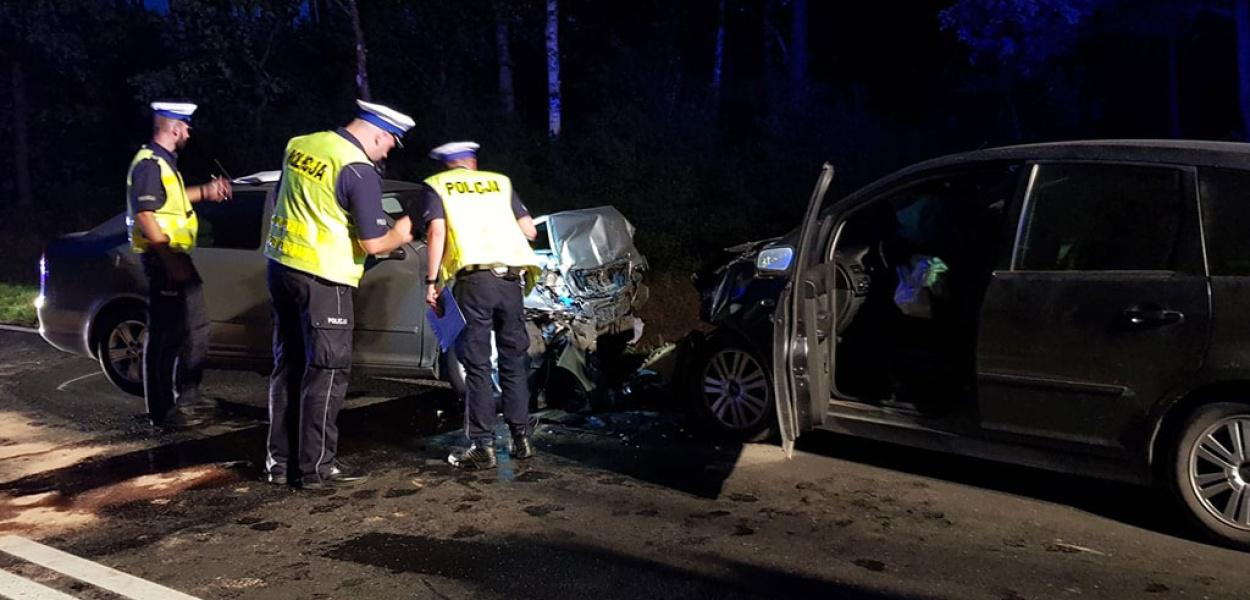 „Czołówka” na trasie Prochowice – Lubin. Ruch zablokowany!