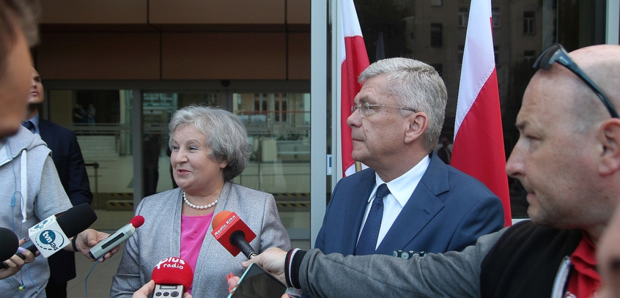 Marszałek Senatu przyjechał ze wsparciem dla kandydatów PiS-u