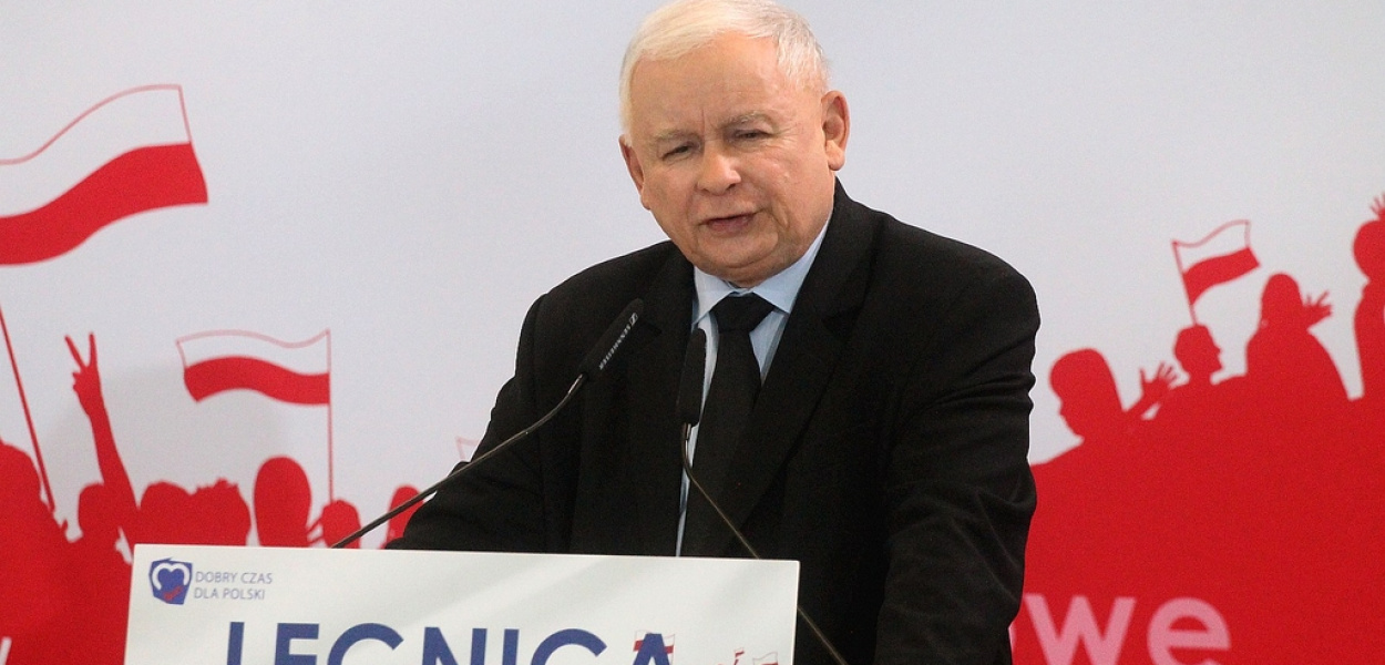 Konwencja wyborcza PiS z udziałem prezesa Jarosława Kaczyńskiego