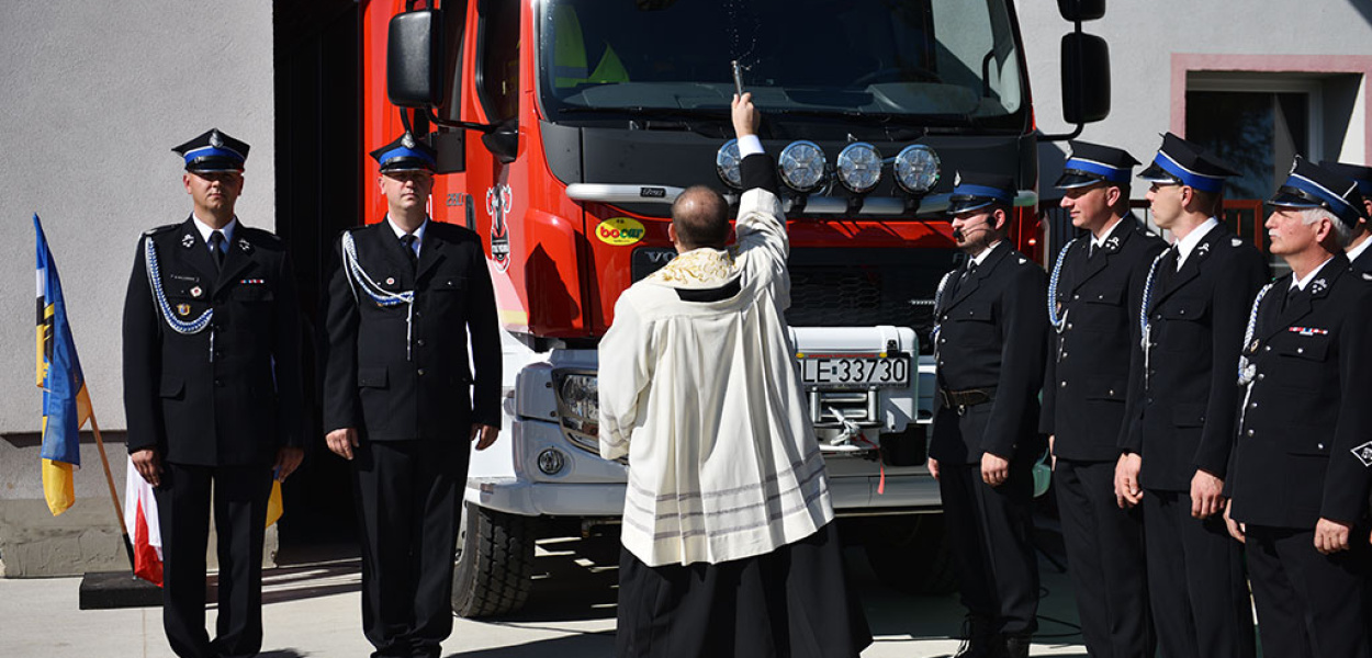 Strażacy z Legnickiego Pola dostali nowe cacko ratowniczo-gaśnicze