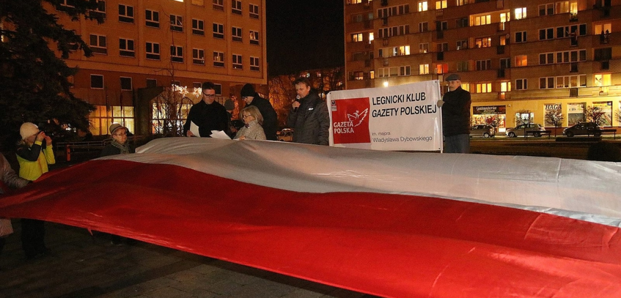 Tylko mała garstka legniczan uczciła smutną rocznicę 