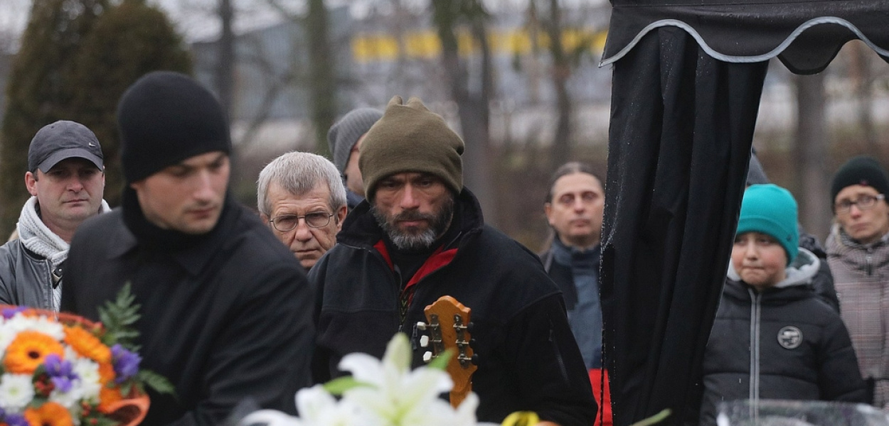 Rodzina, przyjaciele i fani pożegnali „Stasiastego”