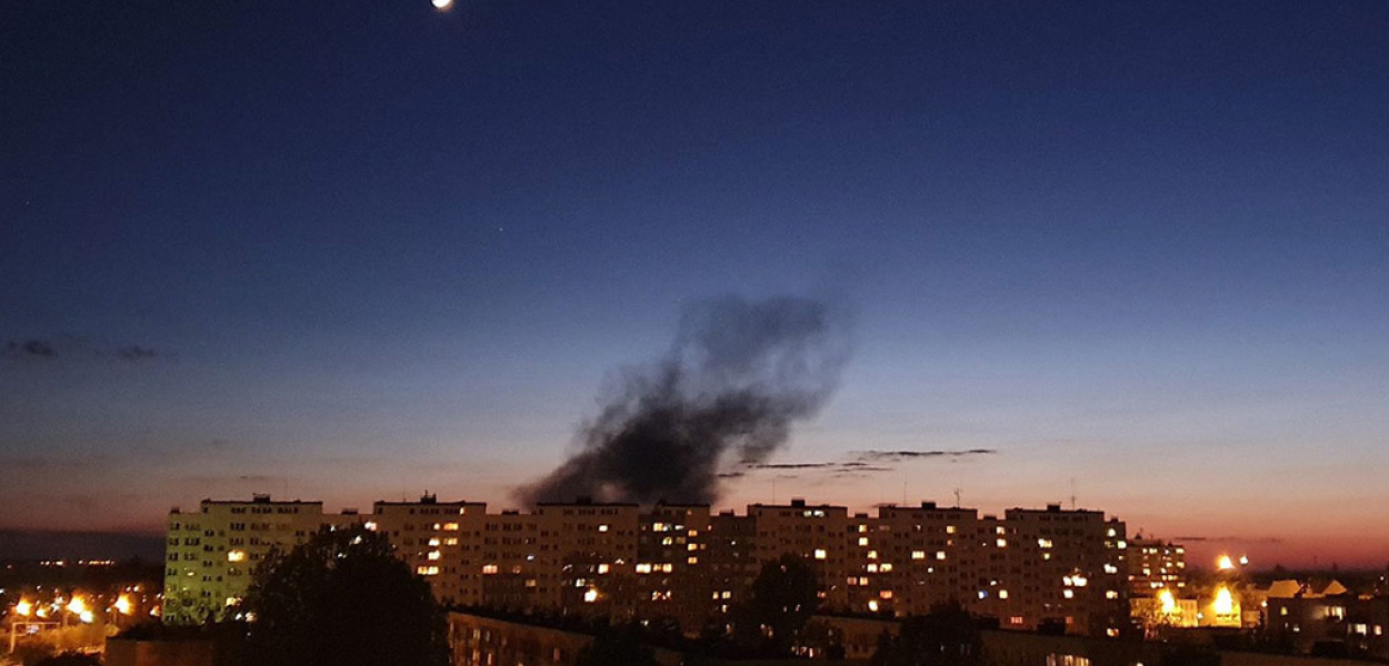 Składowisko przy ul. Kominka płonie po raz kolejny