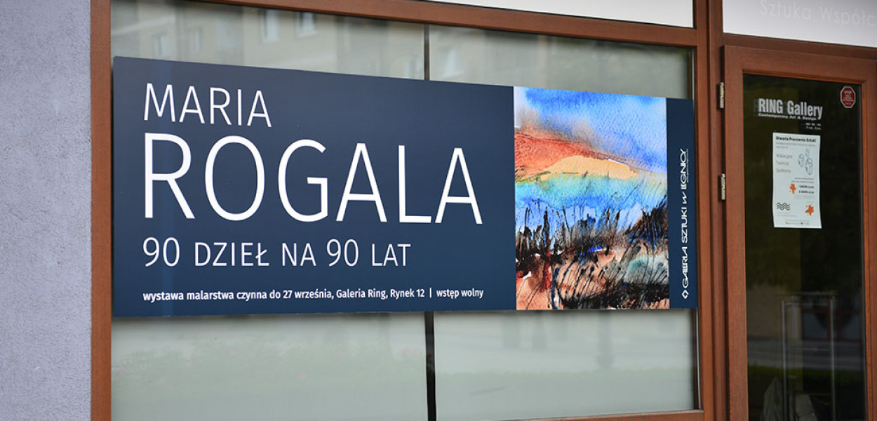 Z Marią Rogalą spotkamy się tylko online