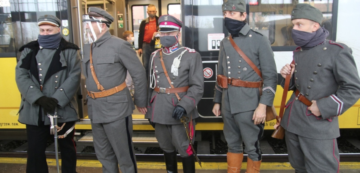 Pociąg z Piłsudskim na pokładzie odwiedził Legnicę