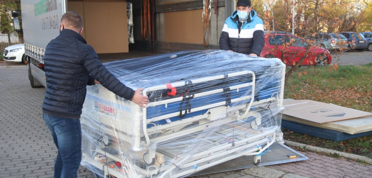 Łóżka „covidowe” od WOŚP już w Legnicy
