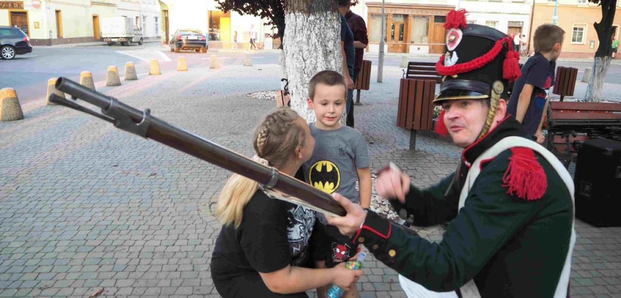 Wojenna potyczka w prochowickim rynku