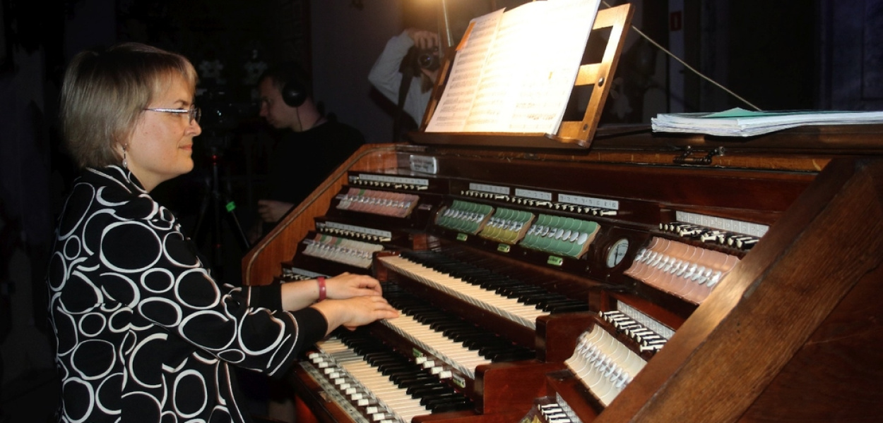 LCO. Litewska organistka zagrała w kościele Marii Panny