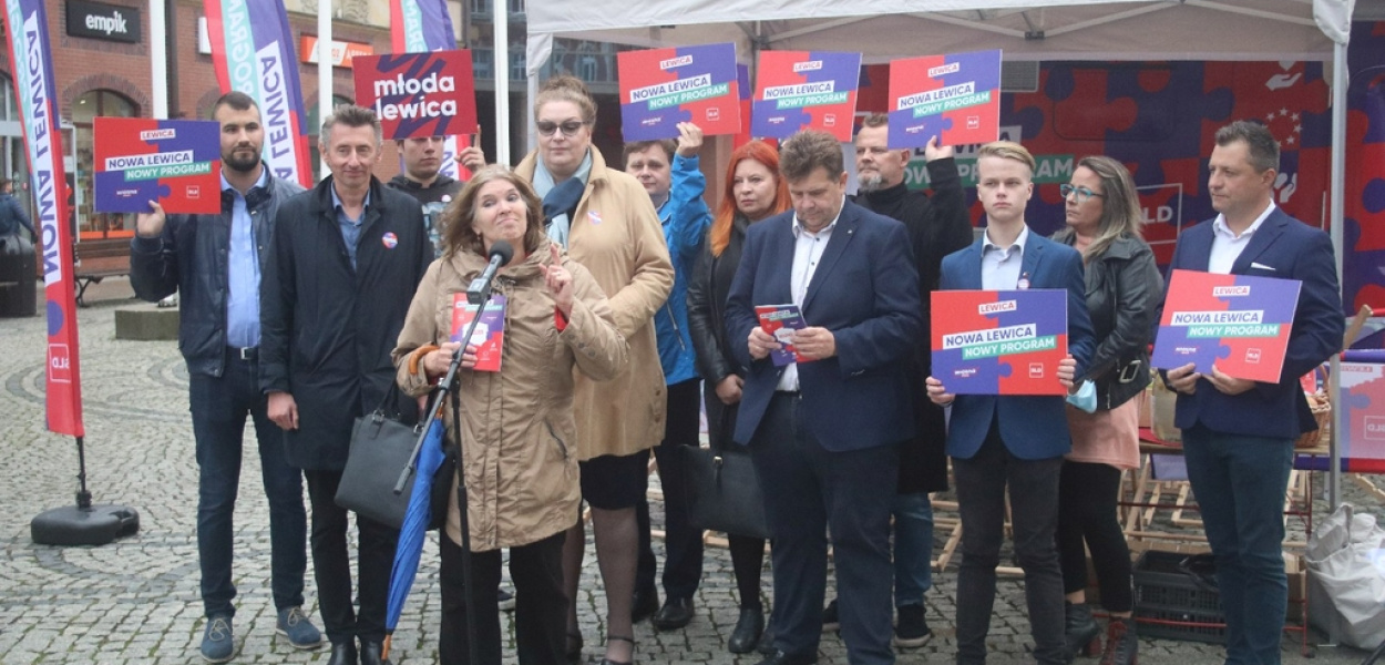 Nowa Lewica przekonywała legniczan do swojego programu