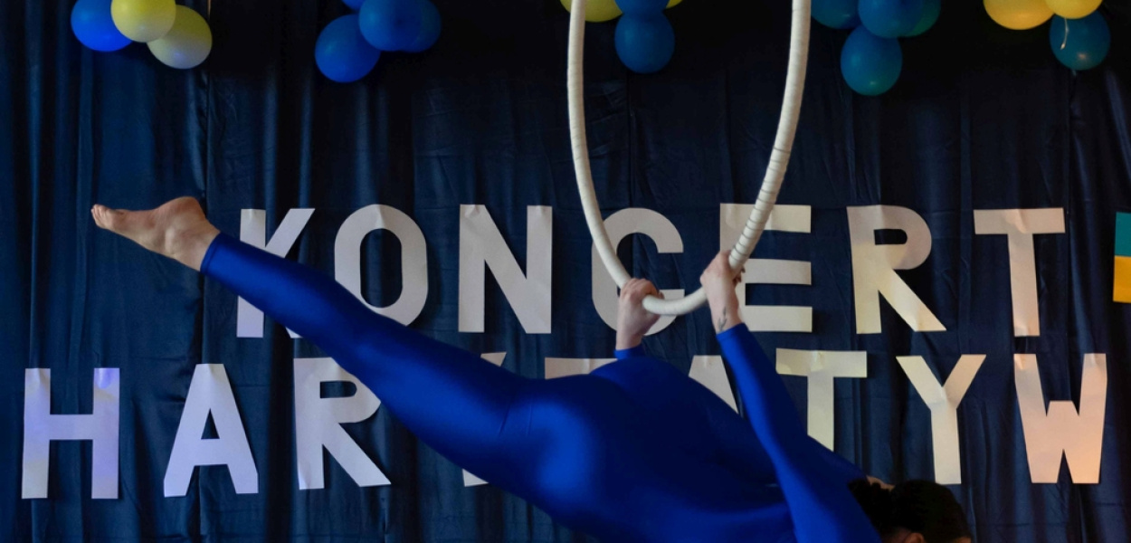 Koncert Charytatywny dla Ukrainy w wykonaniu uczniów II LO