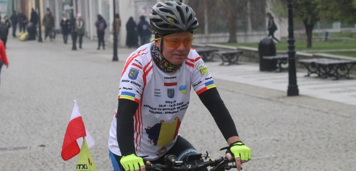 Legnicki listonosz wyruszył w swoją kolejną podróż