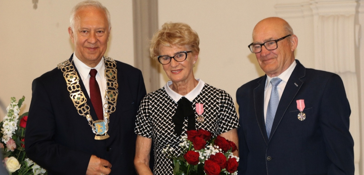 Pary małżeńskie z medalami od Prezydenta RP