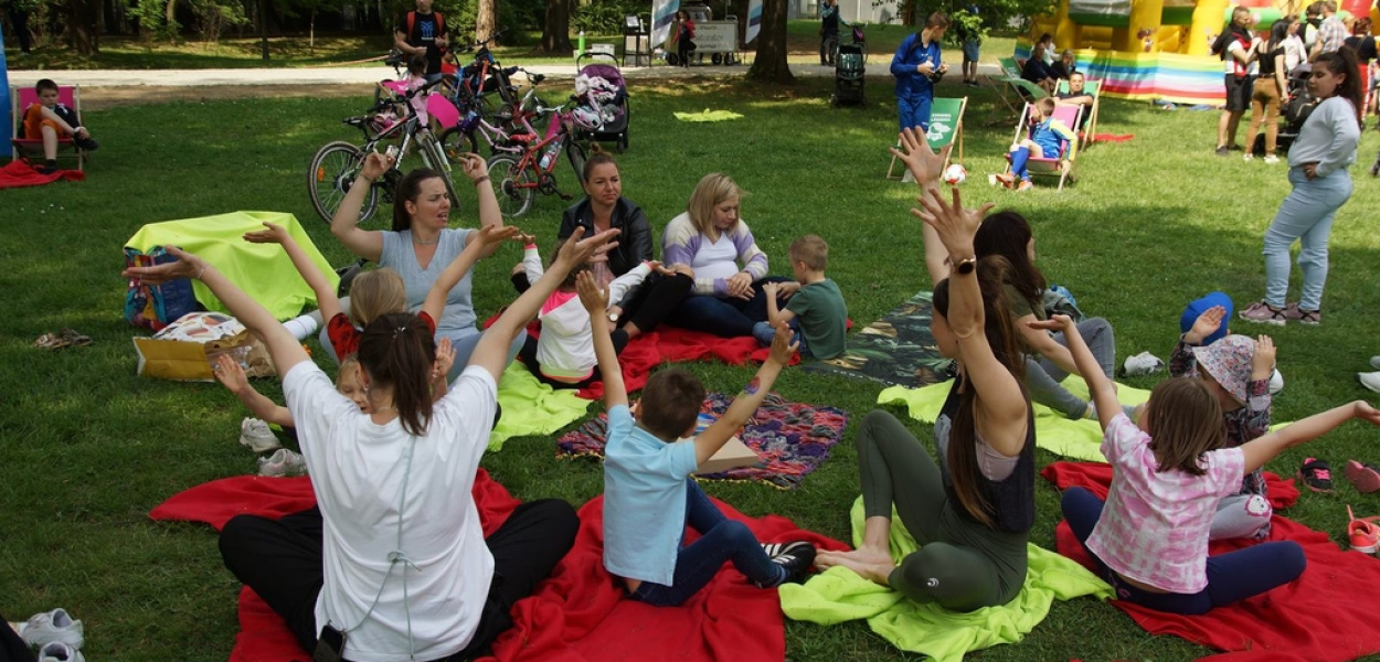 Rodzinnie i na sportowo. Piknik na Polanie Angielskiej