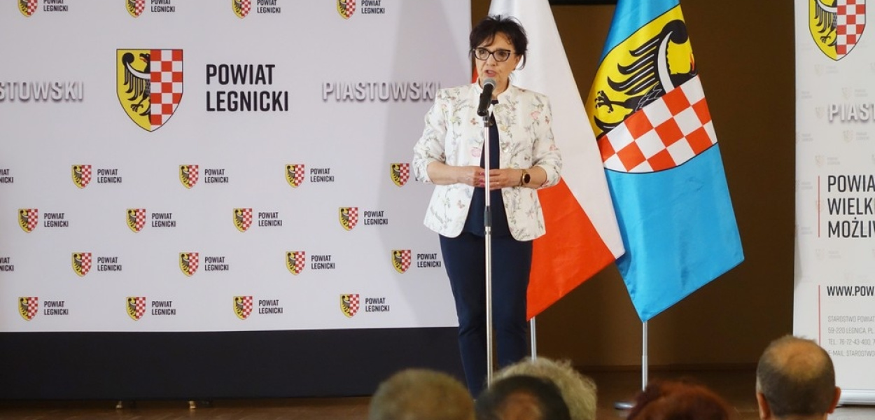 Spotkanie z Elżbietą Witek w Domu Schrama w Chojnowie