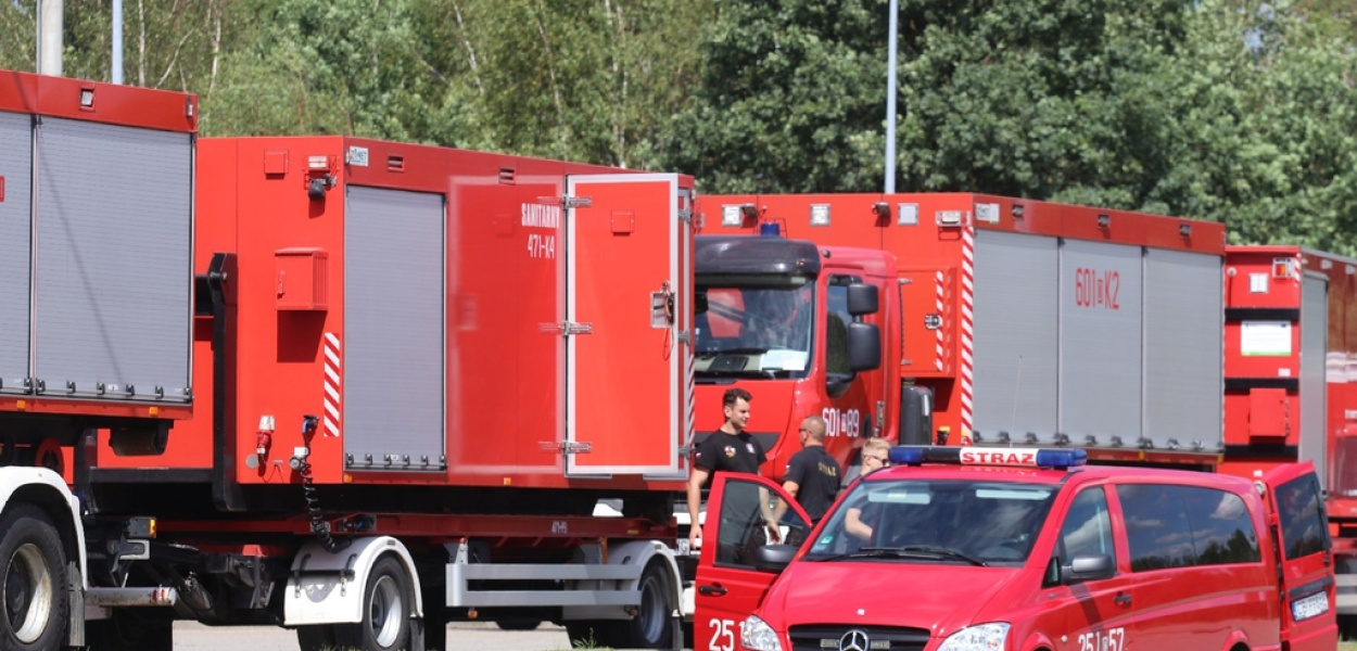 Pożary we Francji. Legniccy strażacy wyruszyli na pomoc