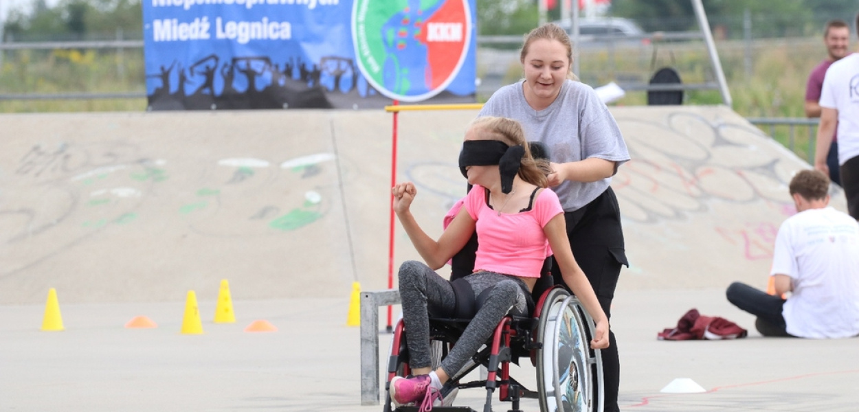Festyn dla osób niepełnosprawnych ruchowo