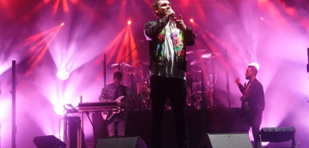 Kamil Bednarek wystąpił dla rolników z gminy Chojnów