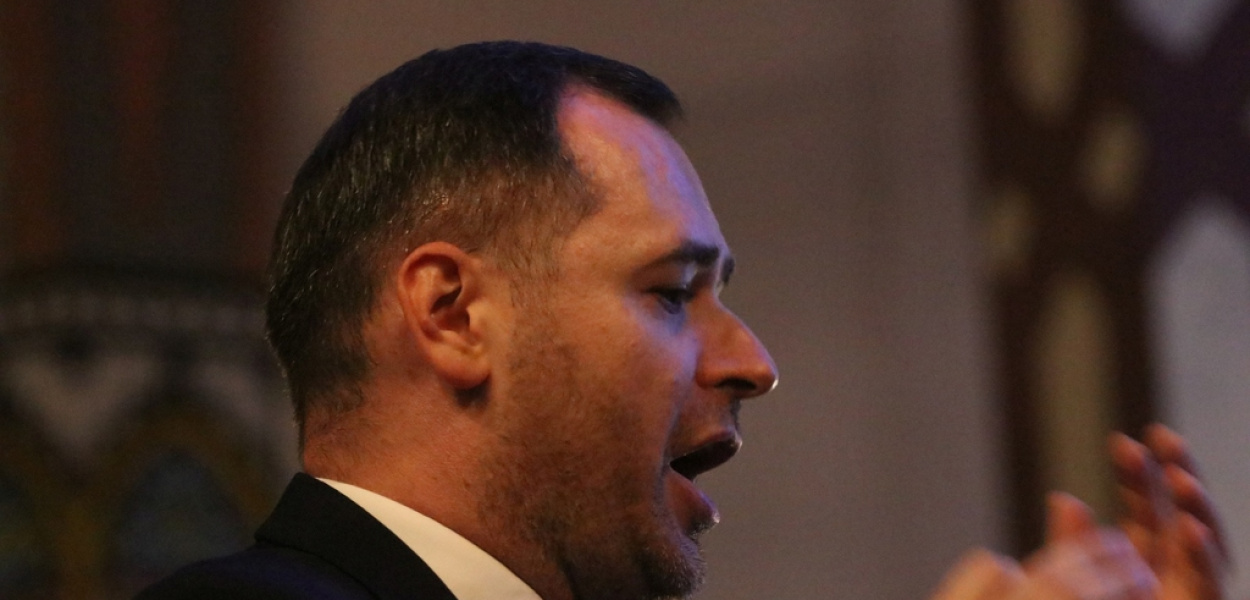 Maciej Zakrzewski i Chór UKSW na zakończenie Conversatorium 