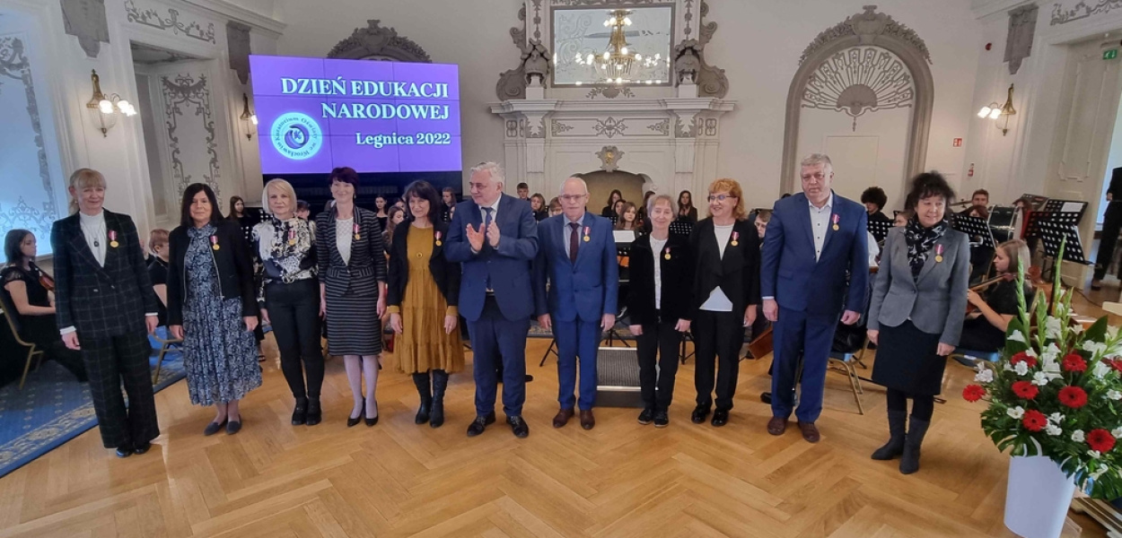 Zadeklamował „Redutę Ordona” i nagrodził nauczycieli