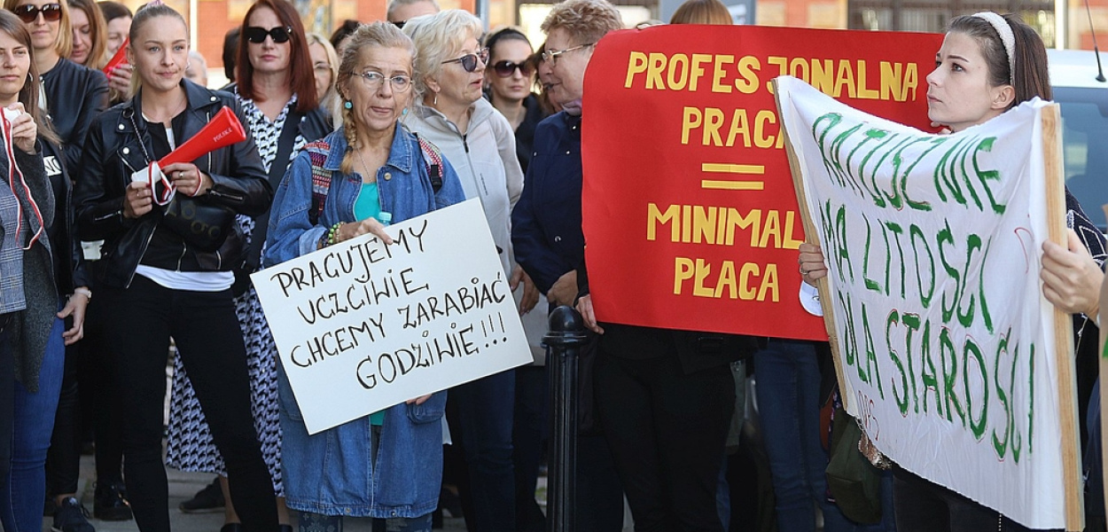 Będzie strajk ostrzegawczy pracowników opieki społecznej
