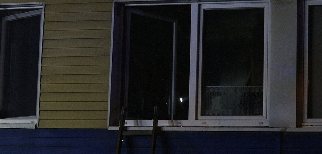 Paliło się mieszkanie na osiedlu Kopernik