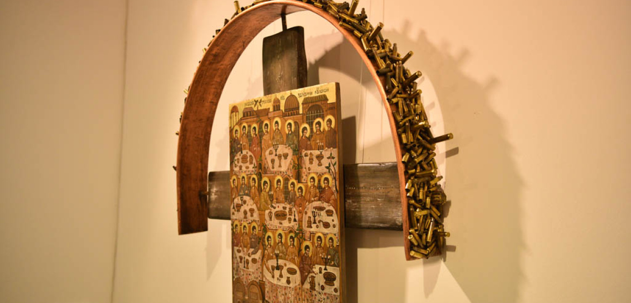 Prace Nikofora na wystawie „Nowe Jeruzalem”