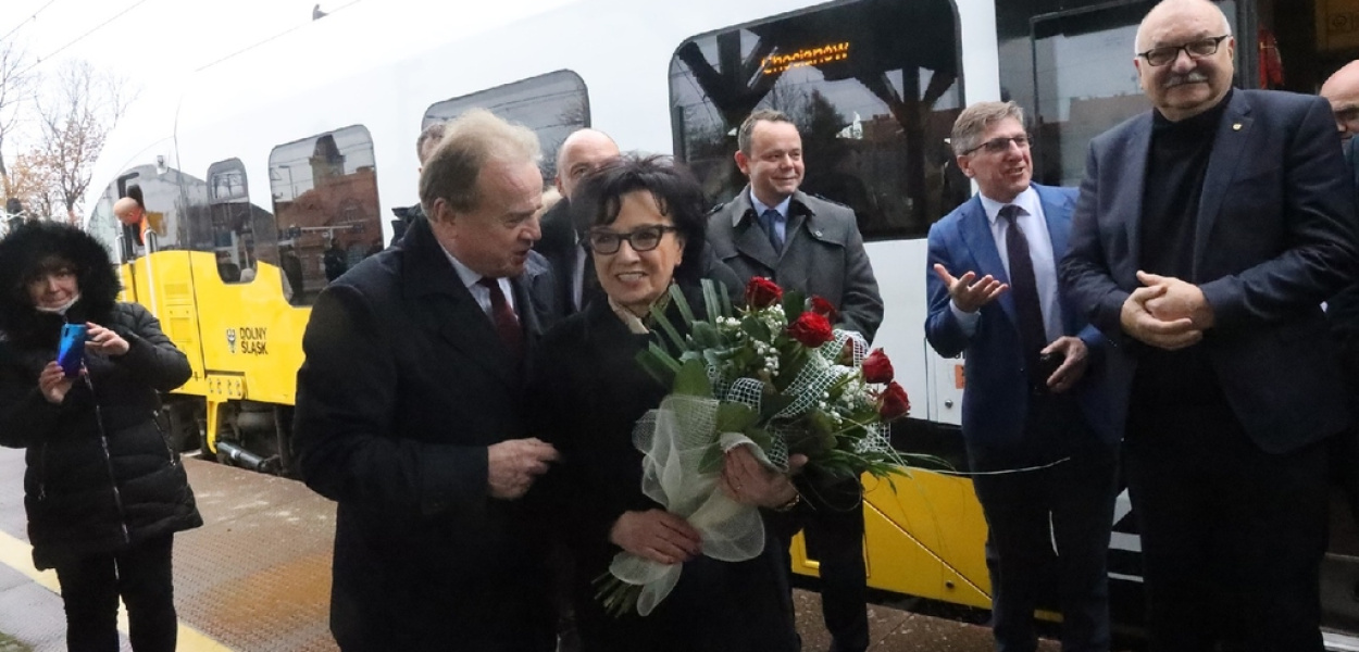 Do Chocianowa wróciło połączenie kolejowe