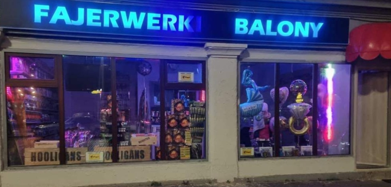 Legnicki sklep z fajerwerkami i balonami już otwarty