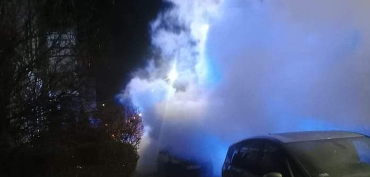 Seryjny podpalacz? W nocy spłonęło 10 samochodów!