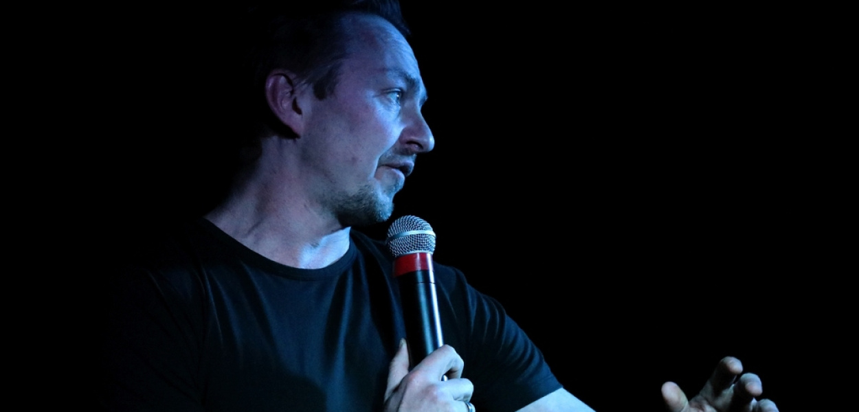 Michał Pałubski strzelał żartami w Pątnowie Legnickim