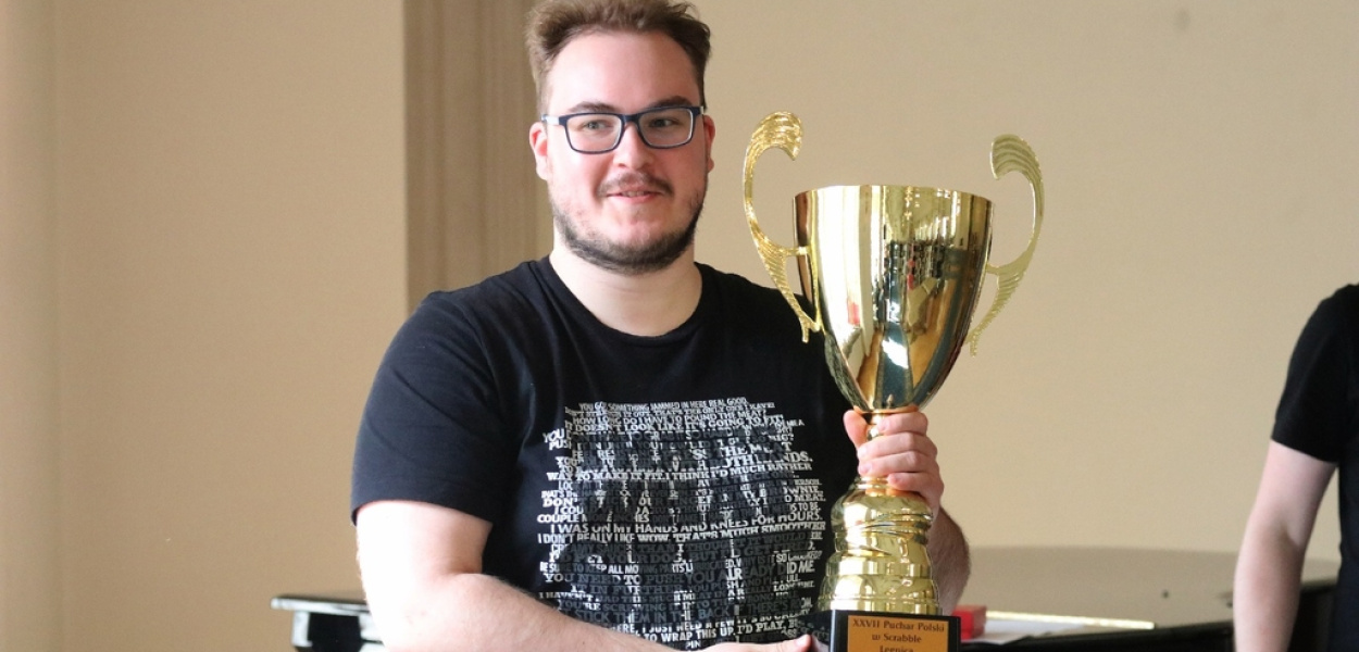 Mikołaj Cieplik zdobywcą Pucharu Polski w scrabble
