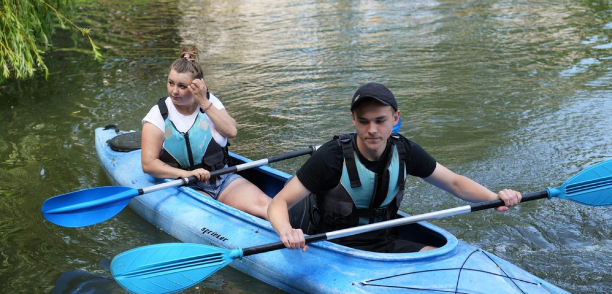 Niedziela w parku i na kajaku. Prochowice się bawiły