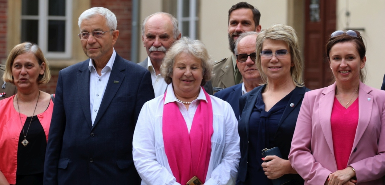 Grupa senatorów spotkała się z kadetami szkoły im. Zawiszy Czarnego.