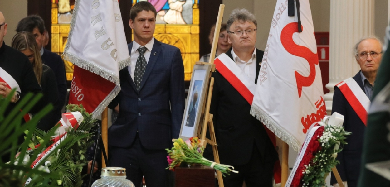 Pogrzeb współzałożyciela Solidarności Walczącej