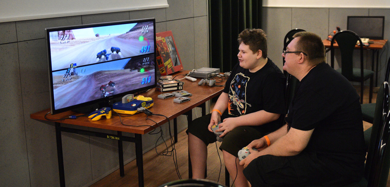 Wielka charytatywna Retro-Gralnia w „Atrium”