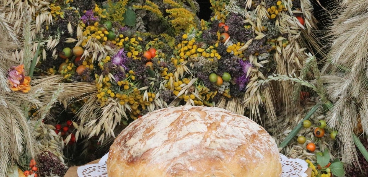 Wójt podziękował za plony i pokłonił się rolnikom