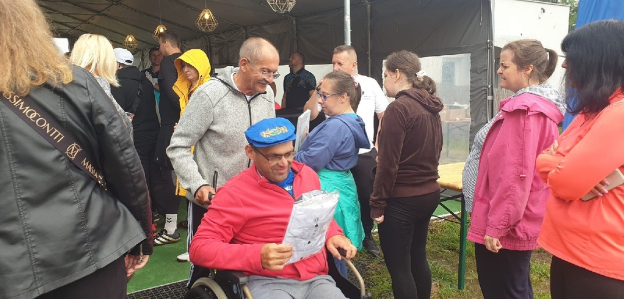 Niepełnosprawni z regionu bawili się w Kunicach