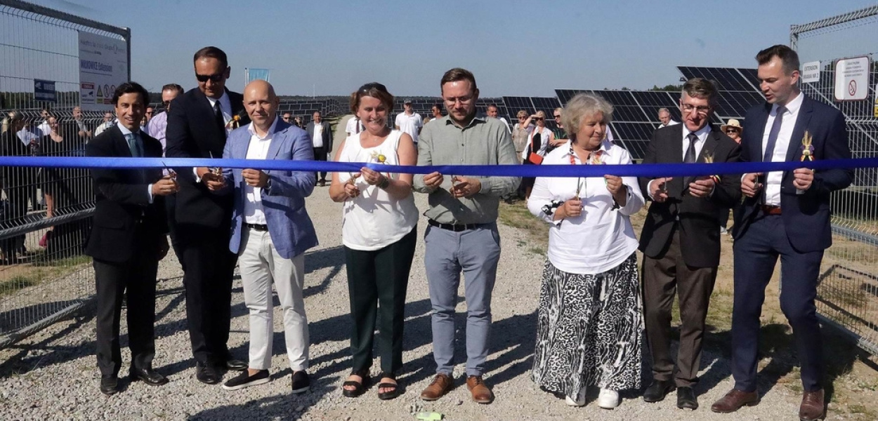Elektrownia słoneczna w gminie Miłkowice otwarta