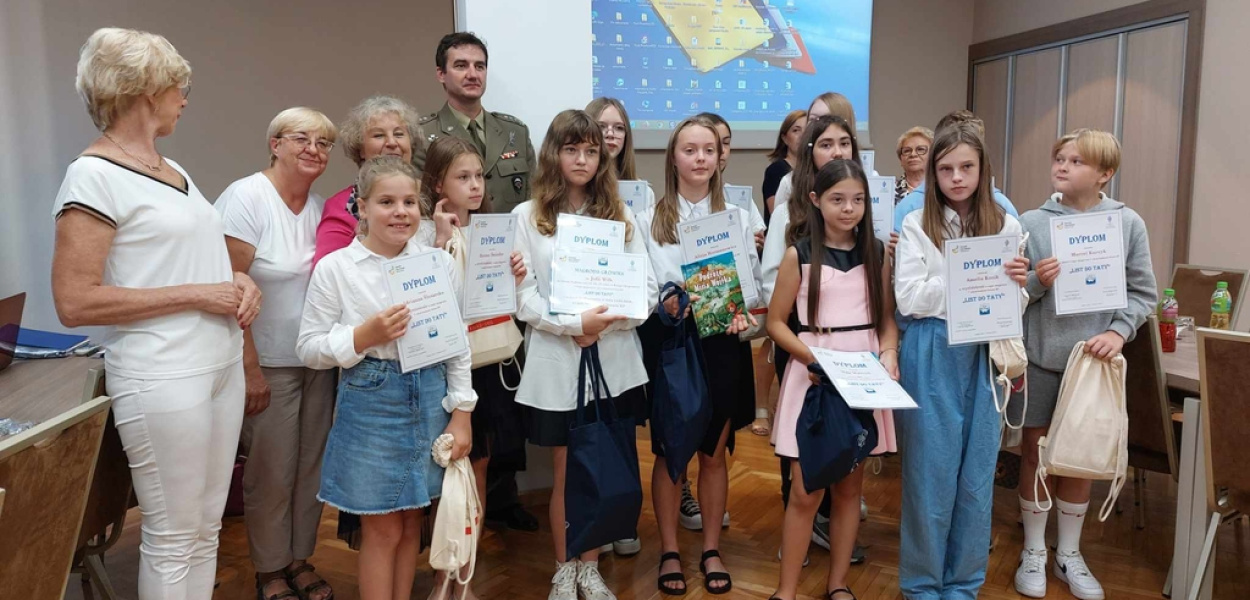 Najpiękniej przelała na papier uczucia do Taty