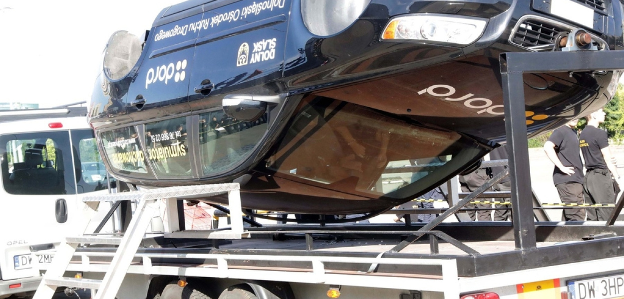 Symulator dachowania leczył kierowców z brawury