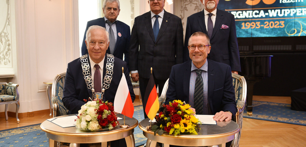  Legnica i Wuppertal chcą jeszcze bardziej umacniać współpracę…