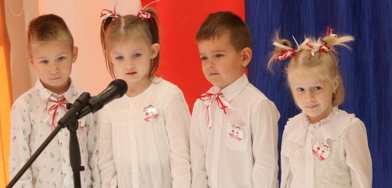 Legnickie przedszkolaki śpiewały pieśni patriotyczne