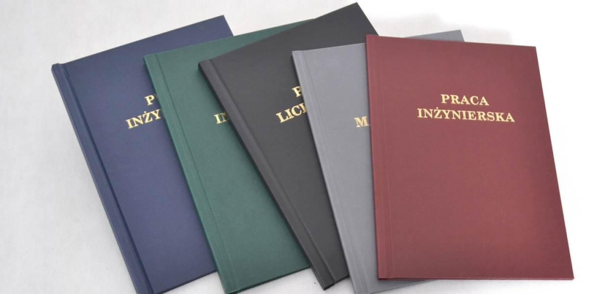 Oprawa prac dyplomowych — o czym warto wiedzieć