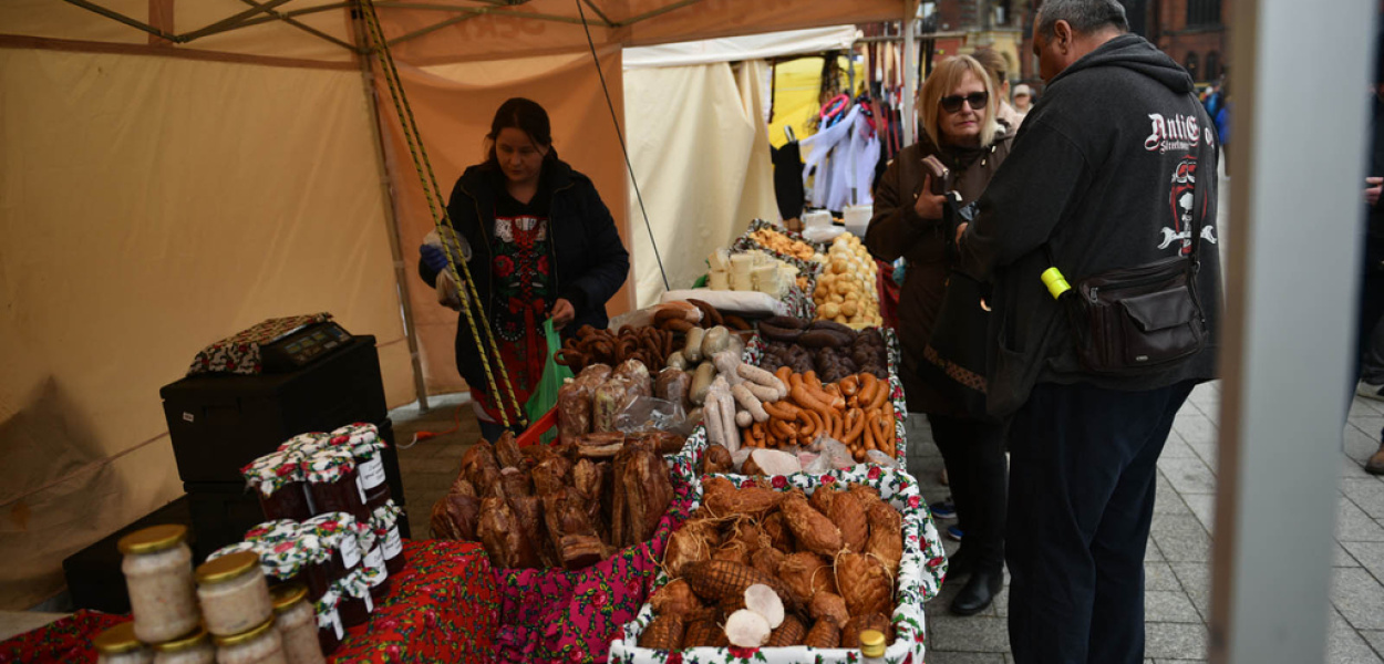 Sobotnia aura niełaskawa dla legnickiego jarmarku