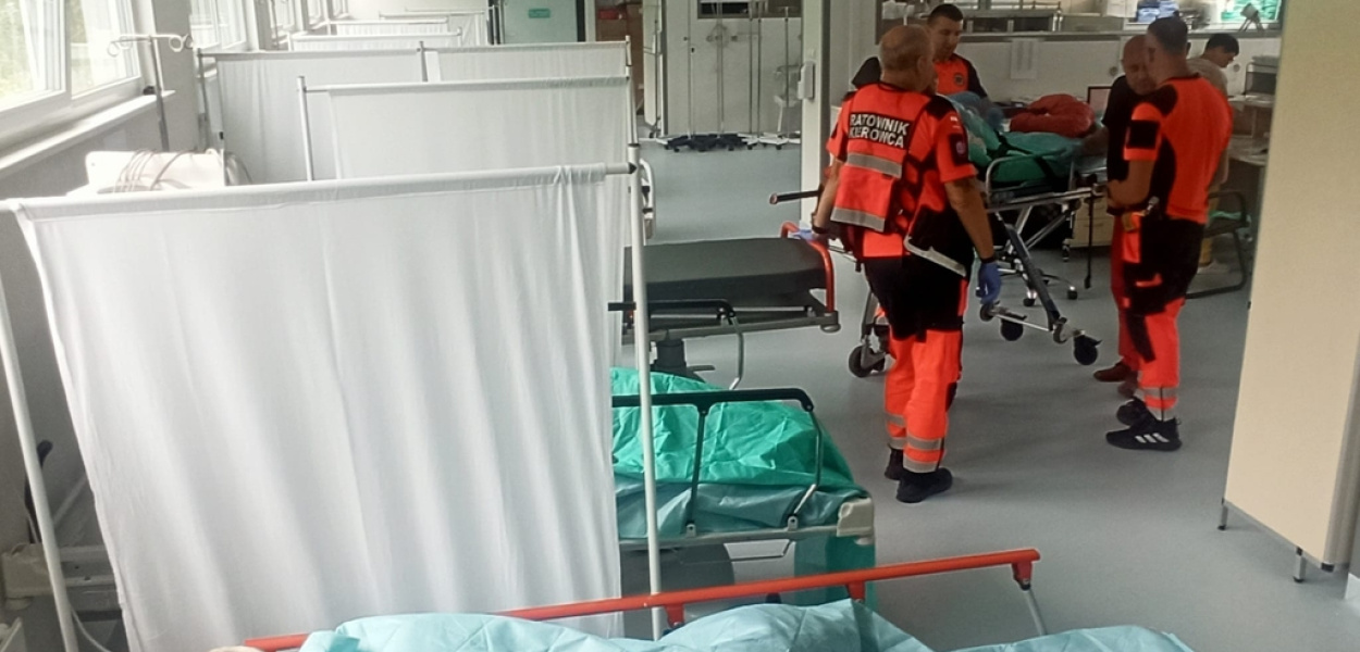 Szpitalny Oddział Ratunkowy już w szpitalu modułowym