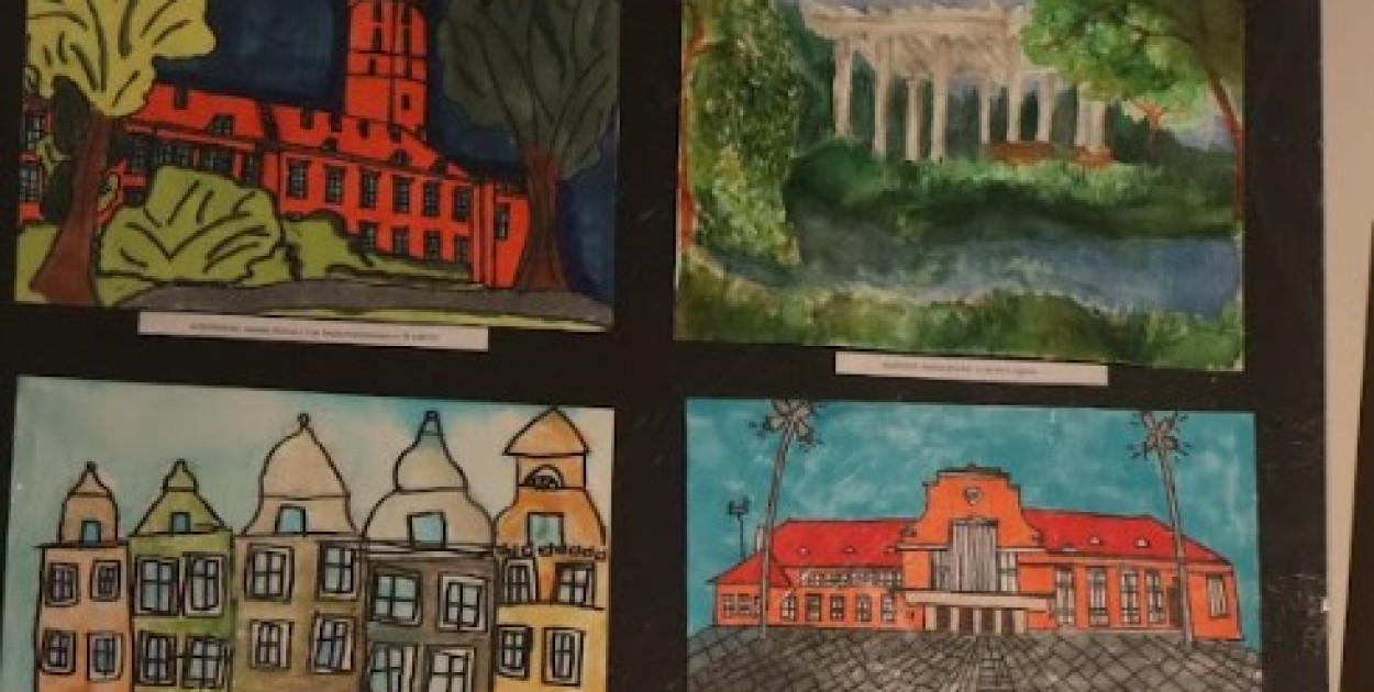 Knkurs plastyczny "Widokówka z Legnicy" w MCK Legnica
