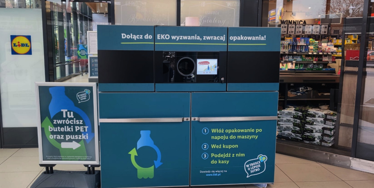 Butelkomaty w Legnicy – nowa era recyklingu w sklepach Lidl