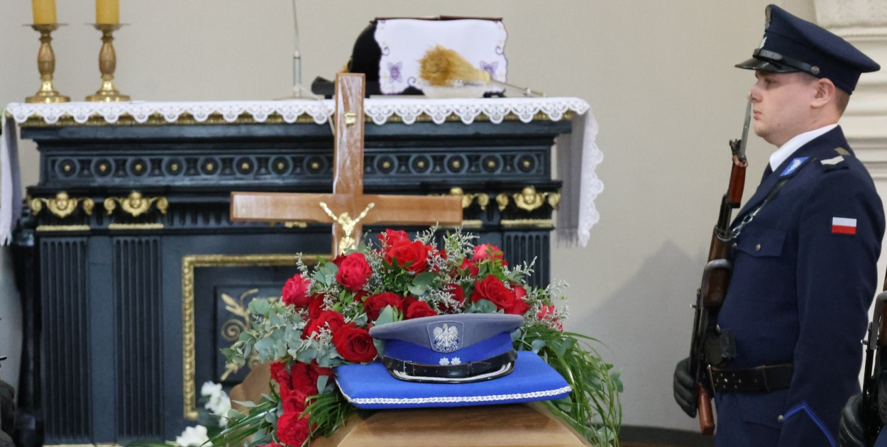 Pożegnanie mł. insp. Marcina Wysockiego  (Wojciech Obremski)
